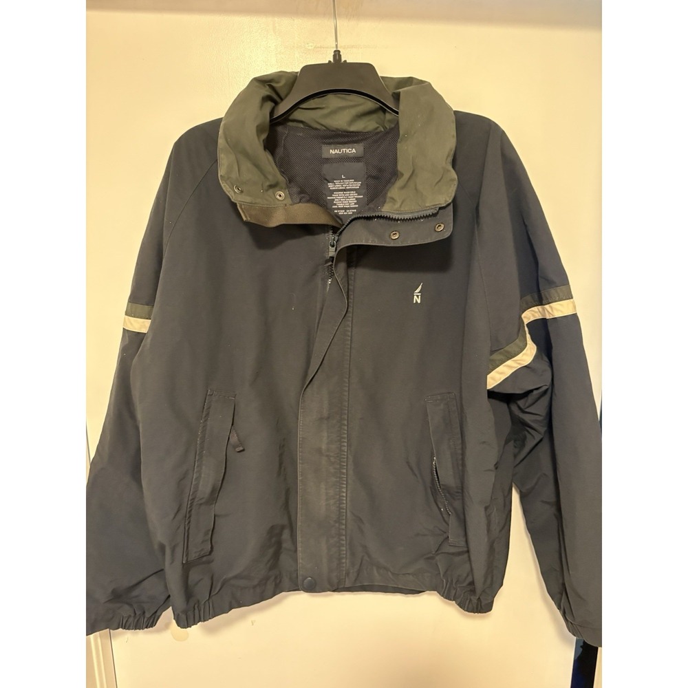 Mens Nautica Zip Up Jacket Size L
